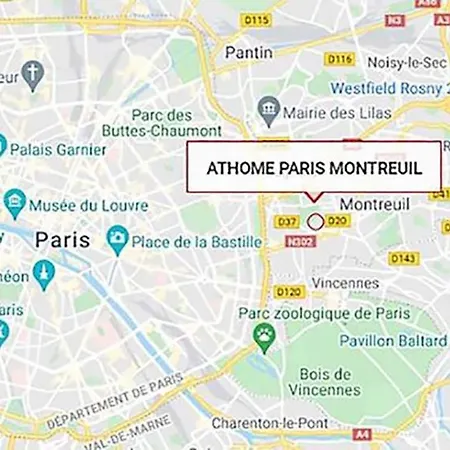 Confort A 5 Mn Metro+parking Gratuit * Montreuil (Seine-Saint-Denis)